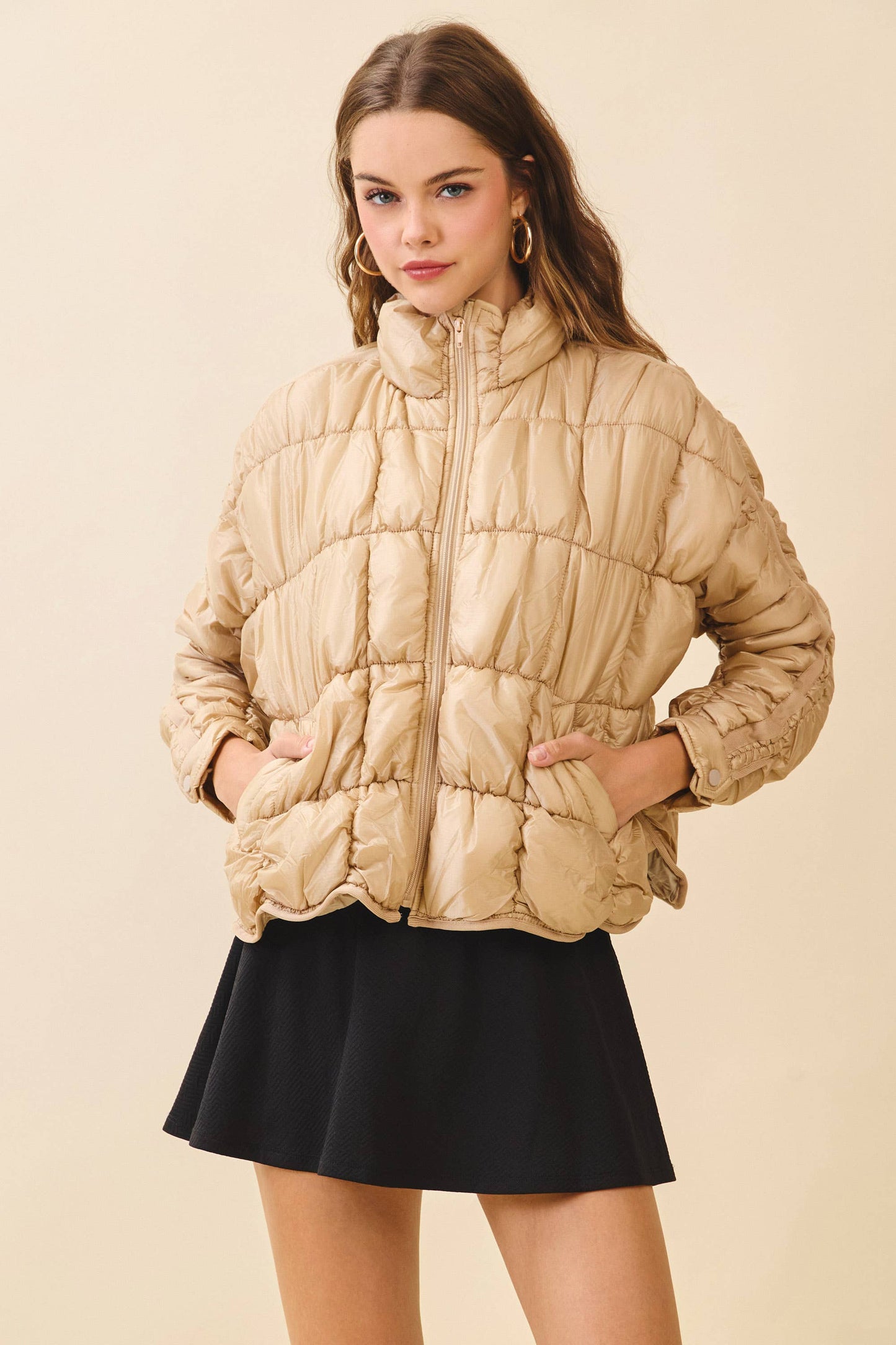 🧥 Light Weight Quilted Puffer Jacket