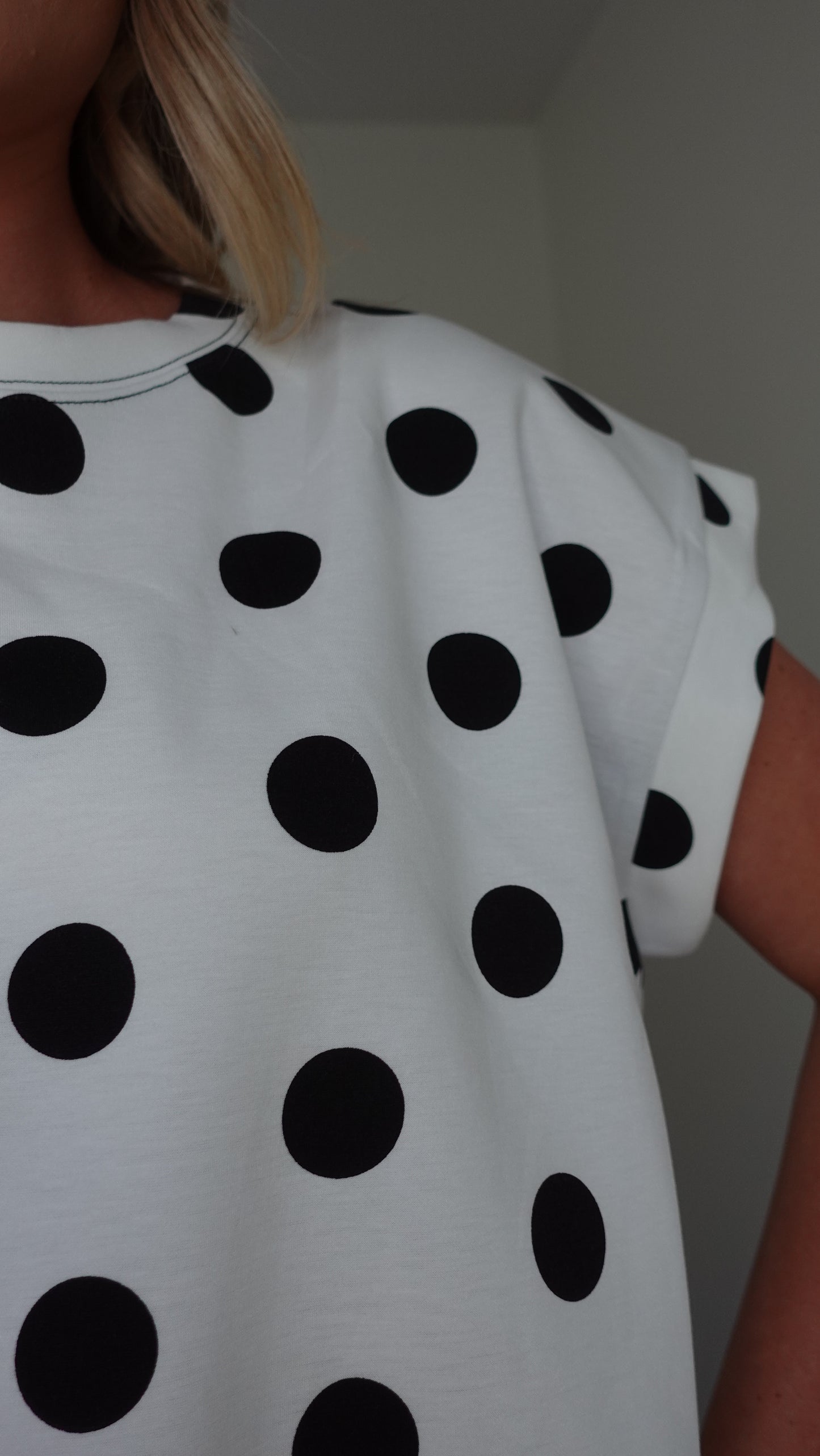 🖤 Polka Dot Scuba Set in Black & White