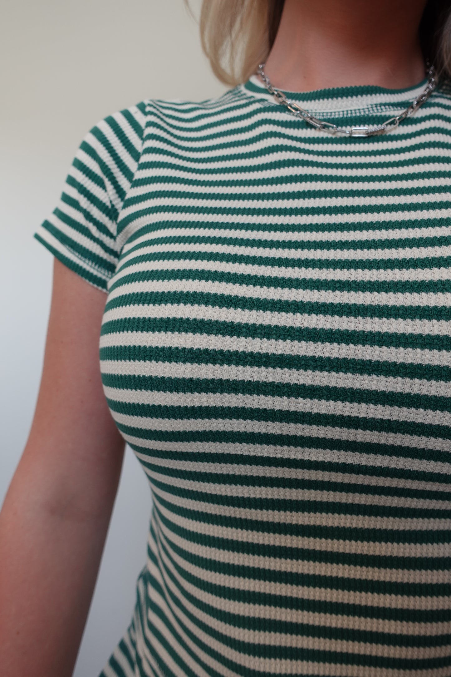 💚 Ribbed Green Matching Set