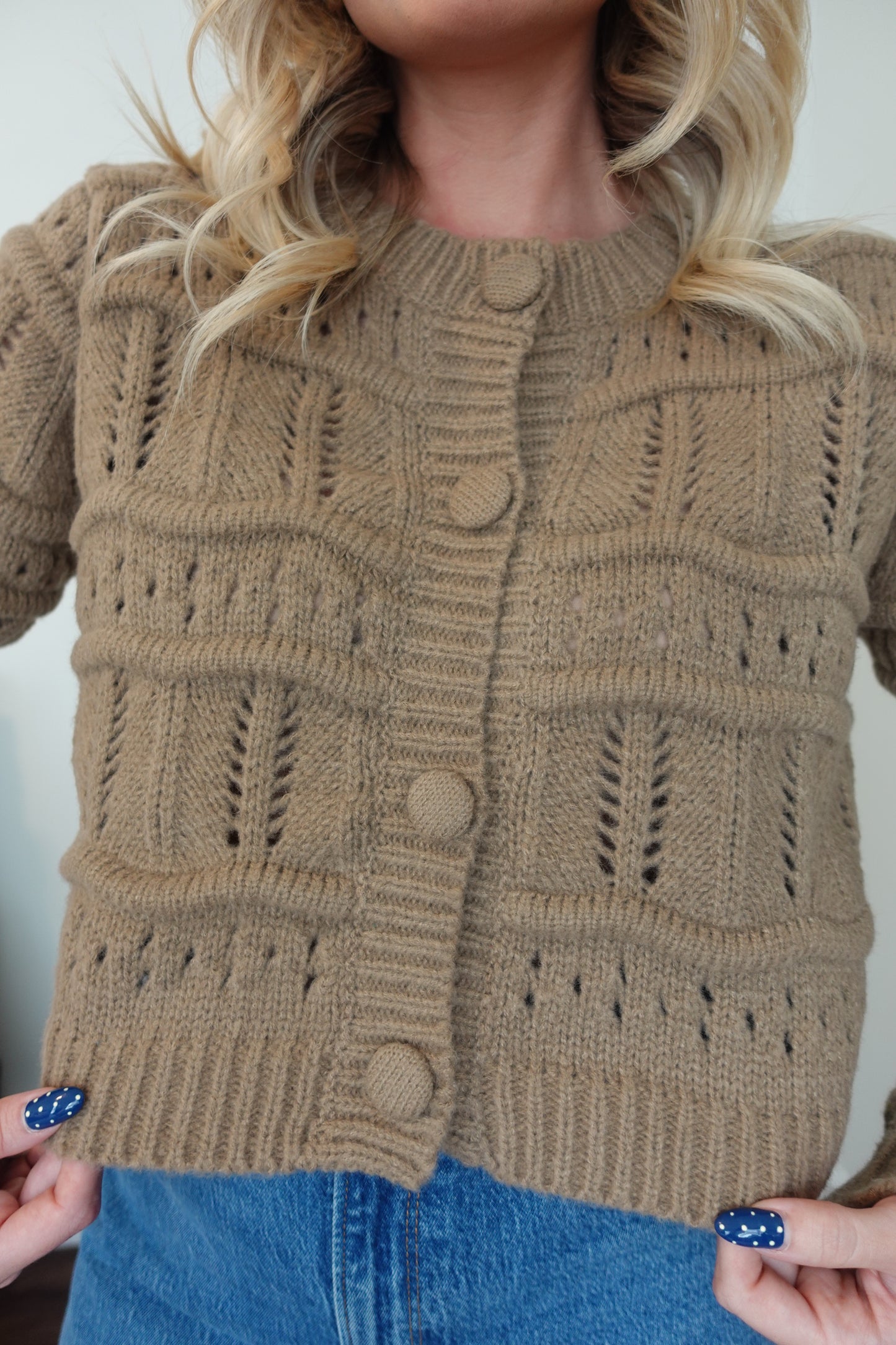 🍂 Pointelle Sweater