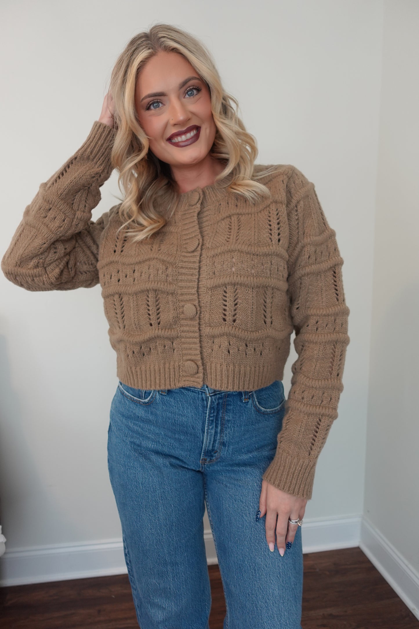 🍂 Pointelle Sweater