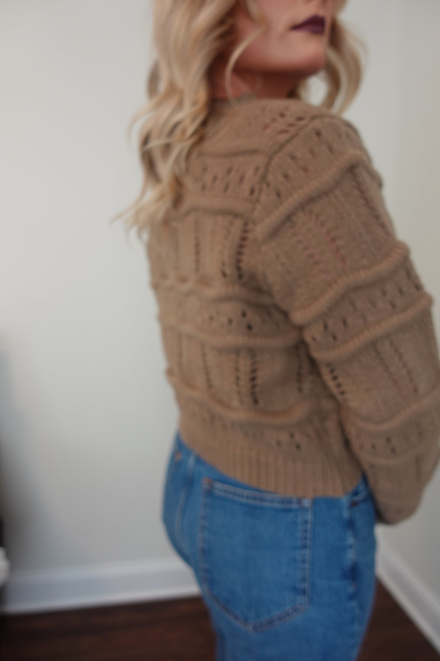 🍂 Pointelle Sweater