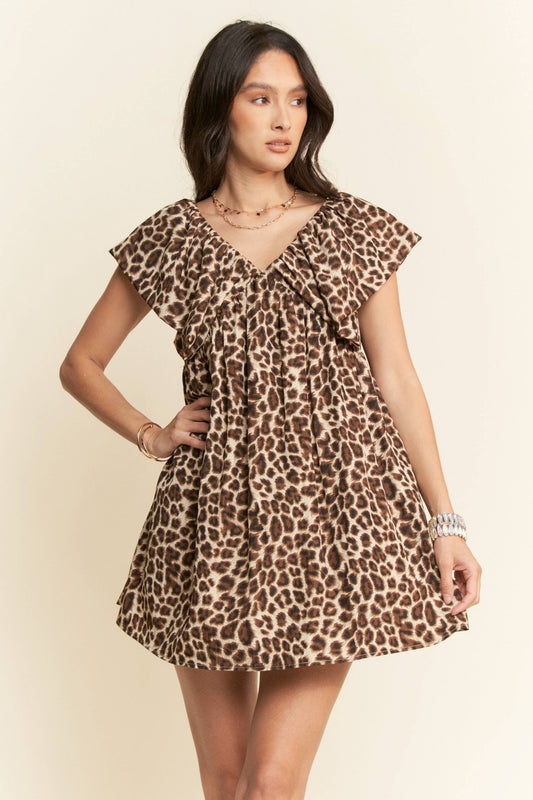 🐆 Animal Print Dress